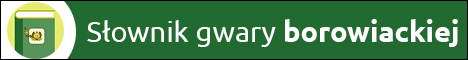 Słownik gwary borowiackiej, logo