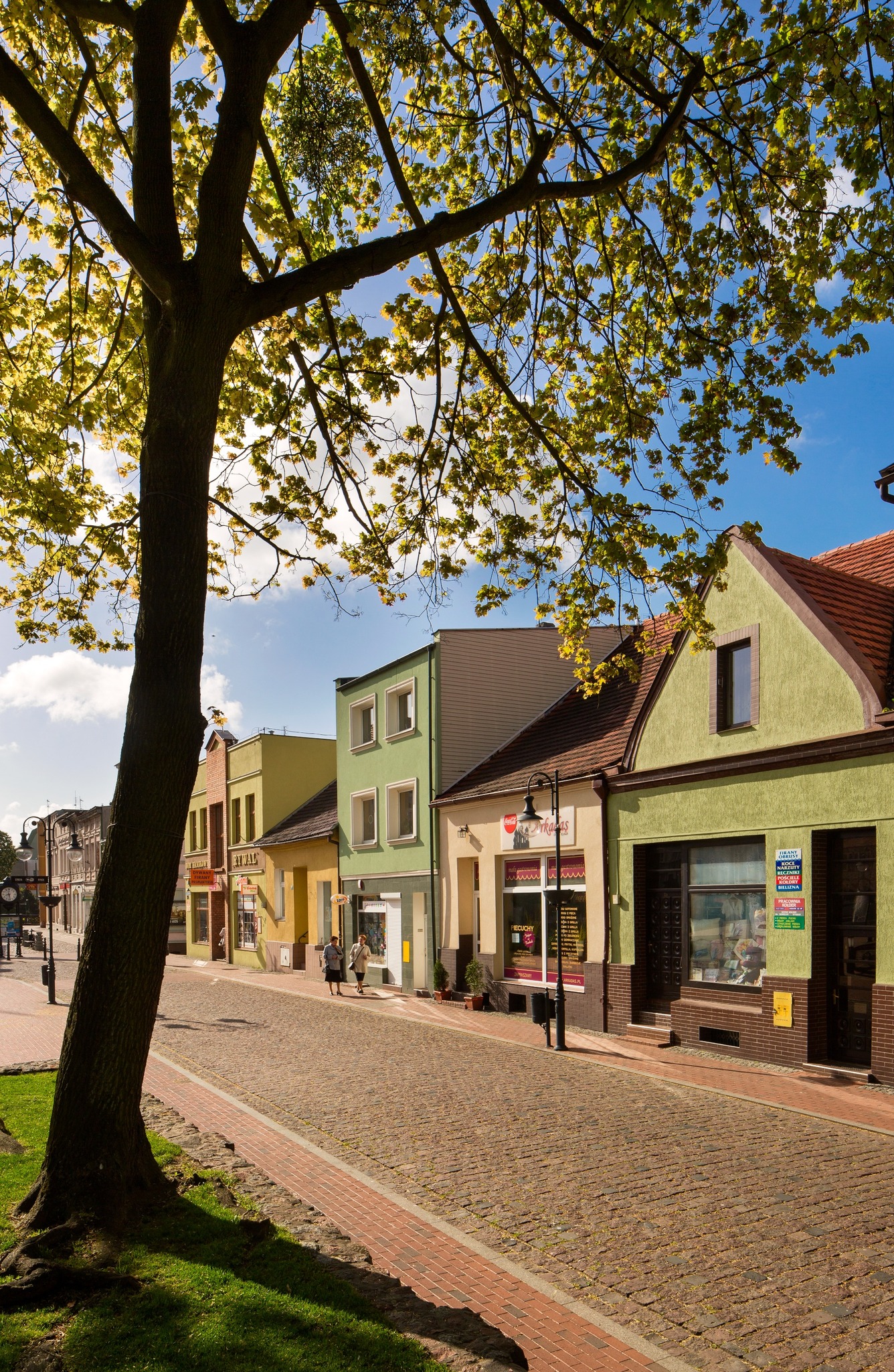 Plac Centralny na Rynku w Tucholi